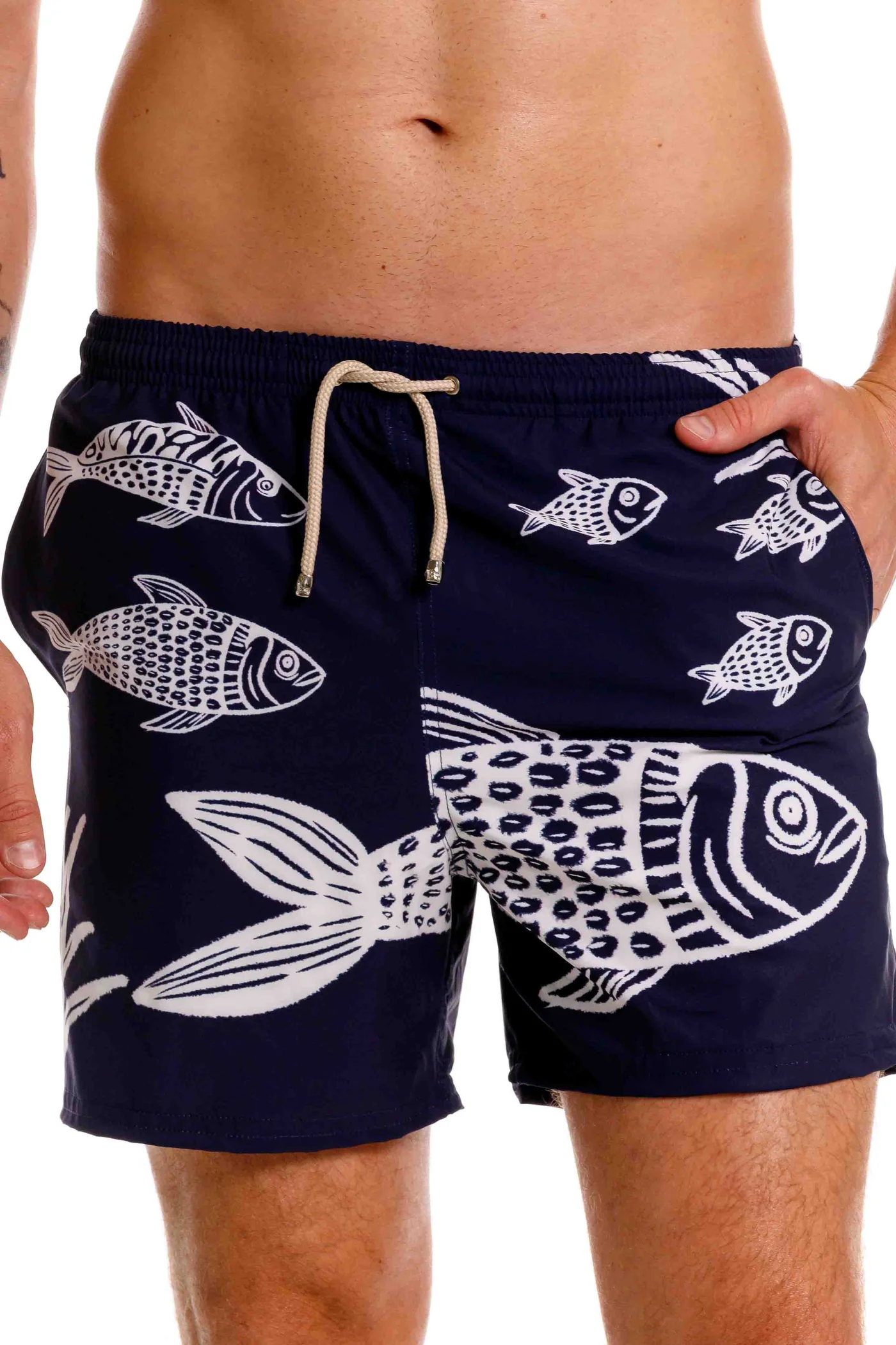Pantaloneta Fisherman Dark Blue – foto 3